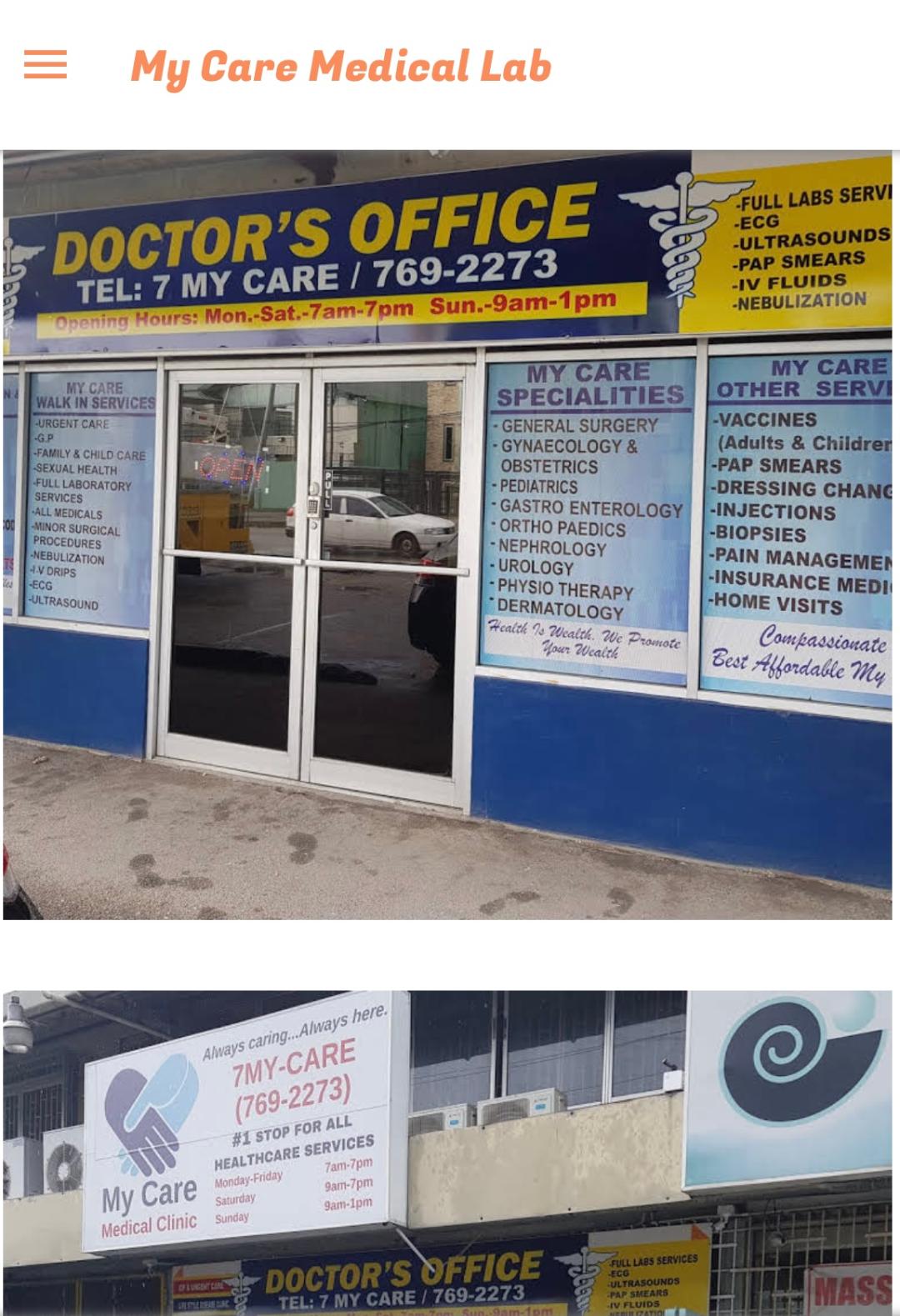 My Care Medical Lab, Curepe, Trinidad & Tobago